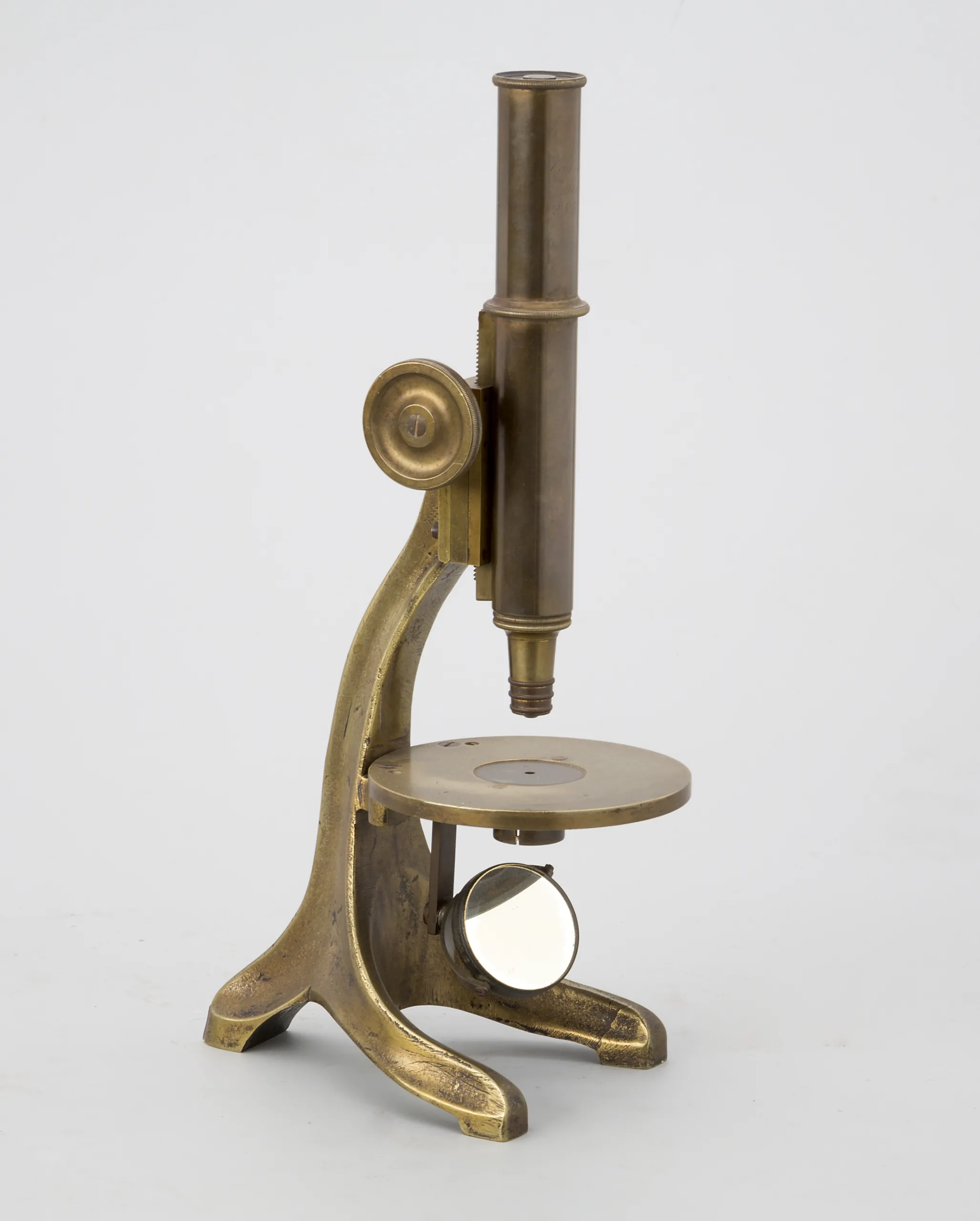 Microscopio Zeiss. Modelo Stand IX. 1885.