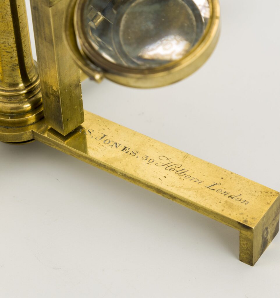 W & S JONES most-improved microscope. London c.1798.