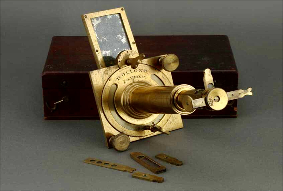 Microscopio Solar. Dollond. Londres. c.1780.