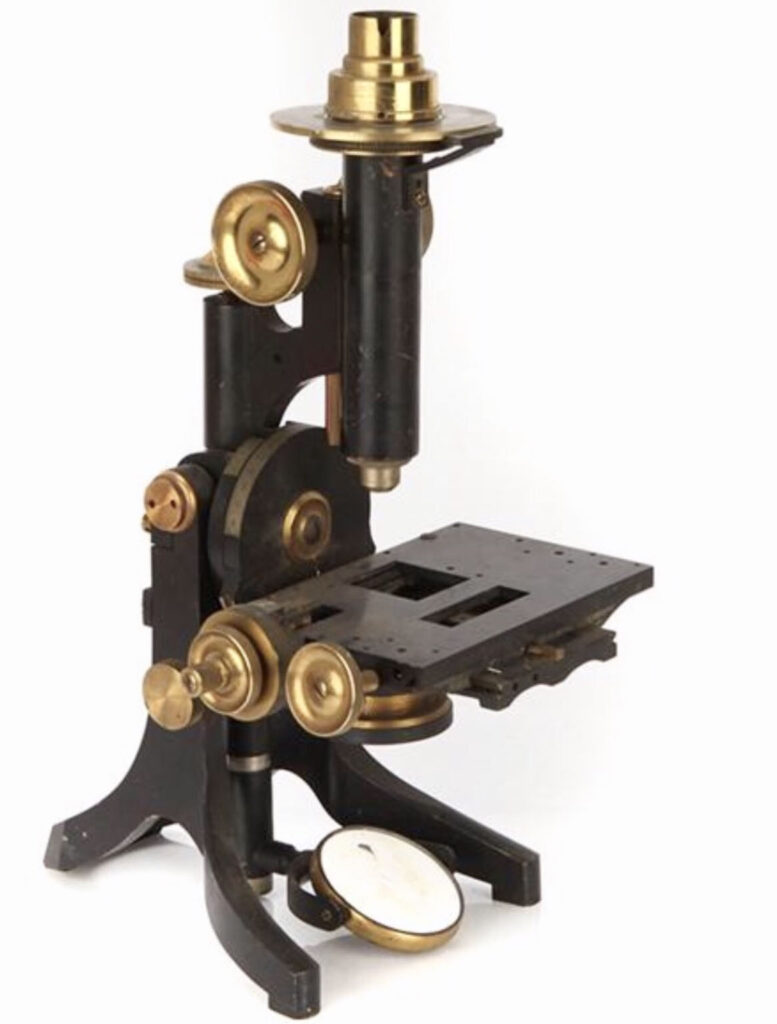 Microscopio para mediciones. Swift & son. Londres