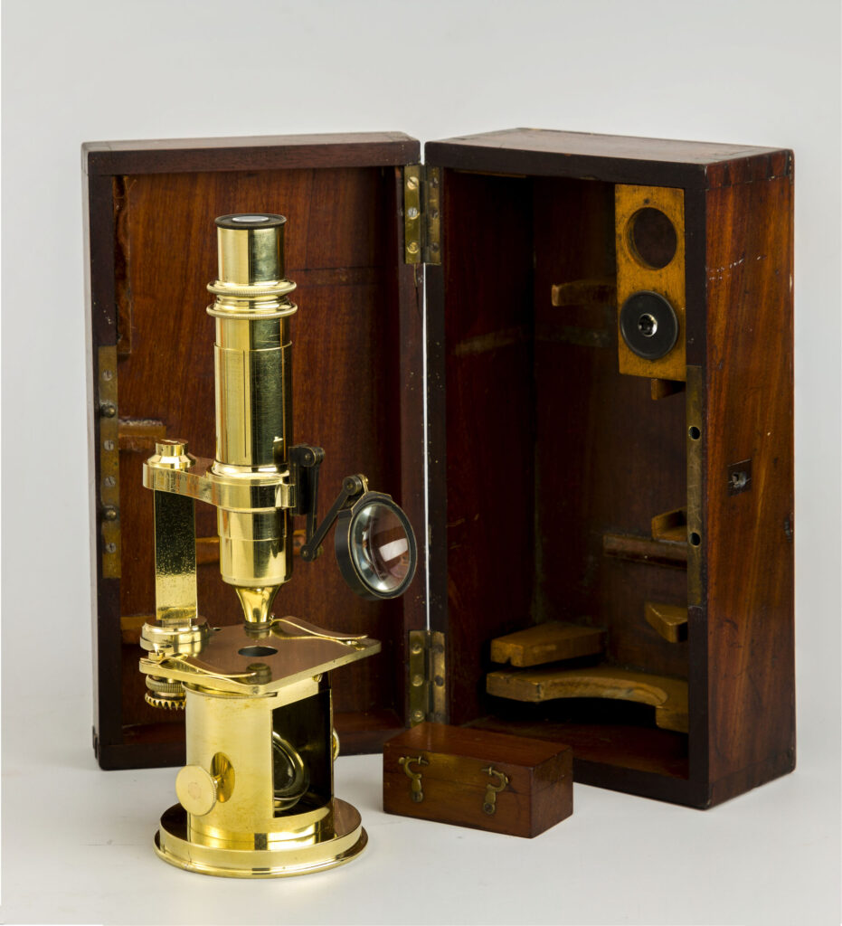 Drum microscope. C. Nachet. c.1850.
