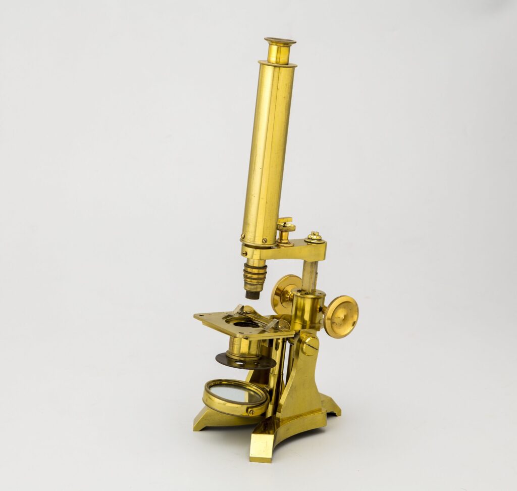 Gran Microscopio monocular. Watson & sons. Londres. c.1880