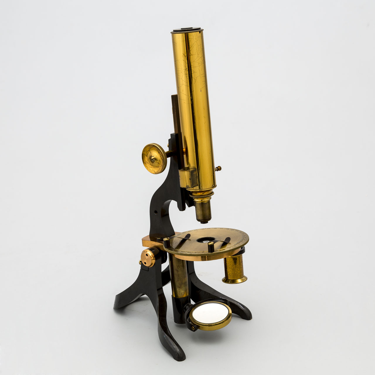 Polarized light microscope. Swift & son. London. c.1890