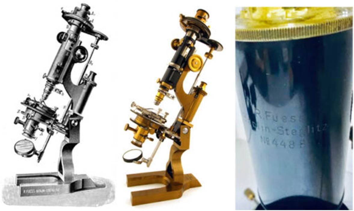 Microscopios fabricados por Rudolf Fuess