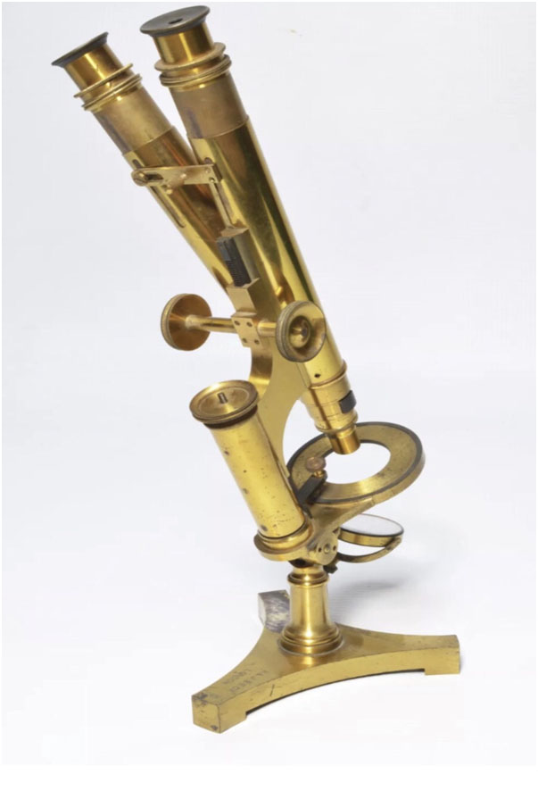 17. Binocular modelo Popular. Beck & Beck. 1870. Londres.